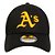 Boné New Era 940 Oakland Athletics Side Patch Preto - Imagem 3