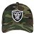 Boné New Era 940 A-Frame Las Vegas Raiders Salute Service 25 - Imagem 3