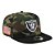 Boné New Era 950 A-Frame Las Vegas Raiders Salute Service 25 - Imagem 3