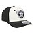 Boné New Era 970 Las Vegas Raiders Stretch Snap Branco - Imagem 4