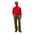 Moletom Tommy Hilfiger Small Crest Crew Neck Vermelho - Imagem 3
