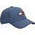 Boné Tommy Hilfiger Flag Waxed 6 Panel Masculino Azul - Imagem 5