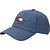Boné Tommy Hilfiger Flag Waxed 6 Panel Masculino Azul - Imagem 1