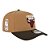 Boné New Era 940 A-Frame Chicago Bulls Historic Core Marrom - Imagem 4