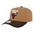 Boné New Era 940 A-Frame Chicago Bulls Historic Core Marrom - Imagem 1