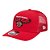 Boné New Era 970ss Atlanta Hawks Hardwood Trucker Vermelho - Imagem 1
