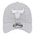 Boné New Era 3930 Chicago Bulls Heather Cinza Masculino - Imagem 3