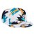 Boné New Era 950 San Jose Sharks NHL Paint Branco Masculino - Imagem 4