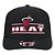 Boné New Era 970ss Miami Heat Stated Preto Masculino - Imagem 3