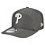 Boné New Era 1920 Philadelphia Phillies Nylon Cinza Escuro - Imagem 1