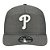 Boné New Era 1920 Philadelphia Phillies Nylon Cinza Escuro - Imagem 3