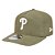 Boné New Era 1920 Philadelphia Phillies Nylon Verde - Imagem 1