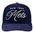 Boné New Era New York Mets Team Script Azul Masculino - Imagem 2