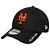 Boné New Era 940 New York Mets Visor Script Preto Masculino - Imagem 1