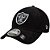 Boné New Era 940 Mc Las Vegas Raiders Cord Preto Masculino - Imagem 1
