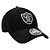 Boné New Era 940 Mc Las Vegas Raiders Cord Preto Masculino - Imagem 4