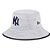 Bucket New Era New York Yankees Heathered Masculino Cinza - Imagem 1