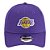 Boné New Era 940 Los Angeles Lakers Basic Roxo Masculino - Imagem 3