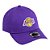 Boné New Era 940 Los Angeles Lakers Basic Roxo Masculino - Imagem 4