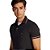 Camisa Polo Tommy Hilfiger Tipped Slim Fit Masculino Preto - Imagem 5