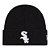 Boné New Era Chicago White Sox Skull Knit Masculino Preto - Imagem 1