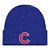 Gorro New Era Chicago Cubs Skull Knit Masculino Azul - Imagem 1