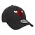 Boné New Era 940 Chicago Bulls Melton Wool Cinza Escuro - Imagem 4