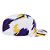 Boné New Era 950 Los Angeles Lakers Paint Branco - Imagem 4