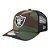 Boné New Era 970 Las Vegas Raiders Salute Service Verde - Imagem 1