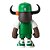 Boneco New Era 25 Mini Buffalo Figure Boston Celtics Verde - Imagem 3