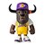 Boneco New Era Mini Buffalo Figure Los Angeles Lakers - Imagem 2