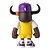 Boneco New Era Mini Buffalo Figure Los Angeles Lakers - Imagem 3