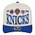 Boné New Era 950 A-Frame New York Knicks Off White - Imagem 3