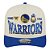 Boné New Era 950 A-Frame Golden State Warriors Azul - Imagem 2