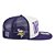 Boné New Era 950 A-Frame Team Minnesota Vikings Roxo - Imagem 5