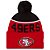 Gorro Touca San Francisco 49ers Sport Knit - New Era - Imagem 1