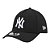Boné New Era 3930mc A-Frame New York Yankees Poly Preto - Imagem 1