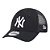 Boné New Era 940 New York Yankees Trucker infantil Preto - Imagem 1