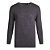 Suéter Reserva Gola Careca Tricot Masculino Cinza Escuro - Imagem 1