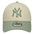 Boné New Era 940 New York Yankees League Juvenil Bege - Imagem 3