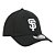 Boné New Era 3930mc San Francisco Giants Poly Preto e Branco - Imagem 4
