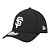 Boné New Era 3930mc San Francisco Giants Poly Preto e Branco - Imagem 1
