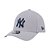 Boné New Era 3930mc M-Crown New York Yankees Cinza Masculino - Imagem 1