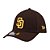 Boné New Era 3930mc San Diego Padres Marrom Masculino - Imagem 1