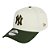 Boné New Era 940A-Frame Metallic New York Yankees Off White - Imagem 1