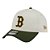 Boné New Era 940AF Metallic Boston Red Sox Off White - Imagem 1