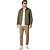 Jaqueta Reserva Casual Sarja Masculino Verde - Imagem 2