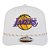 Boné New Era 970ss Los Angeles Lakers Branco Masculino - Imagem 3