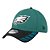 Boné New Era 3930 Visor Hit Philadelphia Eagles Verde - Imagem 1