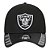 Boné New Era 3930 Visor Hit 25059 Las Vegas Raiders Preto - Imagem 3